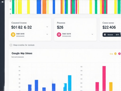Google Maps ranking analytics dashboard